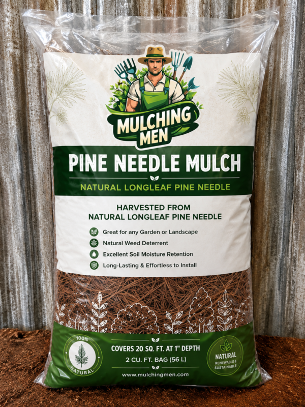 pine neddle mulch