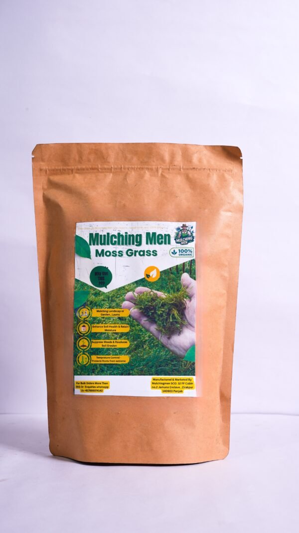mulchingmen moss grass